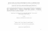 ESCUELA POLITÉCNICA DEL EJÉRCITO - …repositorio.espe.edu.ec/bitstream/21000/278/6/T-ESPE-014369.pdf · 5.5.1 Procedimiento de Control de EPP.....70 5.5.2 Procedimiento para Investigación