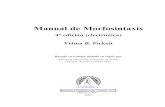 Manual de Morfosintaxis - sil.org · contradicciones entre los ejercicios del mismo idioma; pero hasta ahora, no ha sido posible ... Chontal de Tabasco (México) 68, 112, 152, 169,