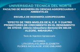 “EFECTO DE TRES NIVELES DE N, P, K Y CUATRO PROMOTORES DE ...repositorio.utn.edu.ec/bitstream/123456789/781/2/03 AGP 116... · INTRODUCCIÓN Los agricultores ... procedió a pesar