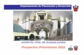 Proyectos prioritarios 2011 - hcg.udg.mx · Unidad de Atención al Paciente Adulto con Quemaduras ... área, implementando anaqueles de mayor altura y poniendo en riesgo al personal.
