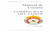 Manual de Usuario WebMail - Cuerpo General de … Webmail.pdf · Manual de Usuario: Uso de Correo Web Dirección de Informática del CGBVP 2 Índice: 1.- Introducción 2.- Requisitos