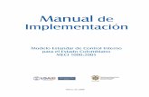 Marzo de 2006 · 1.2.2 Modelo de Operación por Procesos ... del Decreto 1599 de 2005 “por el cual se adopta el Modelo Estándar de Control Interno MECI 1000:2005”.