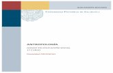 ANTROPOLOGÍA - drupal.upsa.esdrupal.upsa.es/sites/default/files/Antropologia_1.pdf · C.T. 13 - Reconocimiento de la diversidad y la multiculturalidad C.T. 16 - Compromiso ético