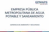 EMPRESA PÚBLICA METROPOLITANA DE AGUA … · Gestión para la disponibilidad del recurso hídrico de la Empresa Departamento de Gestión de Recursos Hídricos Área de Manejo de
