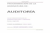 AUDITORÍA - ieslloixa.edu.gva.esieslloixa.edu.gva.es/Documentos/departamentos/CF/audi.pdf · - Seleccionar muestras de saldos que se van a circularizar, extrapolando los resultados