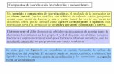 Compuestos de coordinación, Introducción y …depa.fquim.unam.mx/Inorganica/pdfs/alumnoscolorcoord.pdf · Compuestos de coordinación, Introducción y nomenclatura. Un complejo