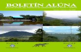 ALÚNA: Boletín Oficial Del Proyecto De Conservación De ...procat-conservation.org/wp-content/uploads/2016/11/Vol.1_num.3... · Manual de identificación CITES de aves de Colombia.