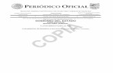 PERIÓDICO OFICIAL - po.tamaulipas.gob.mxpo.tamaulipas.gob.mx/wp-content/uploads/2017/02/cxlii-12-260117... · Derivado del proceso electoral el ayuntamiento que presido es de composición
