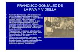 FRANCISCO GONZÁLEZ DE LA RIVA Y VIDIELLA · realización de películas educativas, cortas y sonoras, que considero como el mejor medio de divulgación para ... ejemplo, la lección