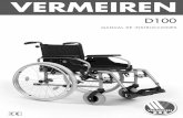 VERMEIREN · 2.15 Uso de la silla de ruedas como asiento en un vehículo de motor ..... 13 3 Instalación y ajuste ... Pendiente máxima segura 12° Superación de obstáculos 60