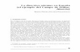 La directiva nitratos en España (el ejemplo del Campo …ageconsearch.umn.edu/bitstream/164950/2/pdf_reeap_r186_08.pdf · la normativa española de 1982 la distinción entre las