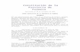 Constitución de la Provincia de Formosa€¦  · Web viewSancionada el 30 de noviembre de 1957 PODER LEGISLATIVO DE LA PROVINCIA DE FORMOSA PREAMBULO Nos los representantes del
