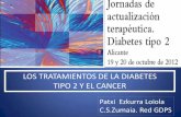 LOS TRATAMIENTOS DE LA DIABETES TIPO 2 Y EL CANCERredgdps.org/gestor/upload/file/V Jornadas redGDPS Alicante 2012... · y cancer de mama , aunque faltan estudios basados en mayor