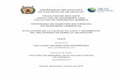 Evaluación de la calidad en agua y sedimentos del Río ... · Tablas del Minitab _____152 Cuadros de ANOVA y Tukey para agua ... Recomendaciones para el almacenamiento y transporte