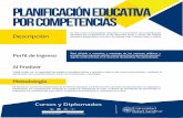 Planificacion educativa por competencias copy - …³n edu.pdf · En este curso el participante adquirirá el conocimiento de la planificación educativa por competencias en las diferentes