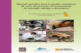 Manual operativo para la gestión veterinaria de casos … · 6.1 El envenenamiento en las aves .....24 7. En caso de cebos ... En cualquier caso, parece revelarse como un factor
