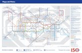 Mapa del Metro - londreslondon.es · Información para el viajero las 24 horas del día ... Línea Waterloo & City abierta entre Bank y Waterloo de 0621 a 2148 de lunes a viernes