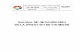 MANUAL DE ORGANIZACIÓN DE LA DIRECCIÓN DE …cancun.gob.mx/gobierno-municipal/files/2011/12/MO-DIRECCIONDE... · Manual de Organización, que es una herramienta administrativa de