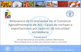 Acciones de FAO/RLC en Inocuidad de Alimentos en … · para erradicar la pobreza extrema en el mundo. ... condimentos y aderezos 3% Otros alimentos ... Comité del Codex sobre Higiene