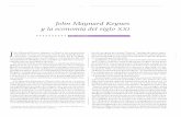 John Maynard Keynes y la economía del siglo XXIrevistas.bancomext.gob.mx/rce/magazines/40/1/RCE.pdf · sibilidad de una sociedad civilizada? En la historia de la ... en la debilidad