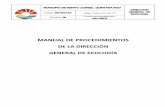 ECOLOGIA - Página Oficial | H. Ayuntamiento de Cancún€¦ · municipio de benito juÁrez, quintana roo direcciÓn general de ecologÍa manual de procedimientos de la direccion