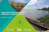 Presentación de PowerPoint - minambiente.gov.co€¦ · Programa Nacional de Cultura del Agua, participación y manejo de conflictos Noviembre 15 de 2017