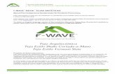 F-WAVE REVIA TEJAS SINTÉTICAS · MANUAL PARA INSTALACIONES ... Generalmente, la instalación es similar pero el instalador debe leer y entender todas las secciones de este manual.