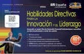 Portada HABILIDADES DIRECTIVAS - ikn.es · Habilidades Directivas Innovación Y EL Liderazgo PARA LA Desarrolle su propio Plan de Desarrollo Personal/Profesional para convertirse