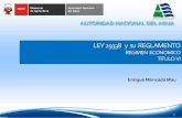 AUTORIDAD NACIONAL DEL AGUA - Inicio | ANA ing. enrique moncada t reglamento-re… · por uso de agua, a usuarios que accedan a incentivos cuando obtienen certificados de eficiencia