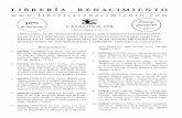 LIBRERÍA RENACIMIENTO · Prólogo de José Julio Cabanillas. Traduc-ción de Miguel Rivera. Biblioteca de la Memoria, Serie Menor nº1, 2006, Sevilla. 21x15. 388 pgs. 15,00 € •