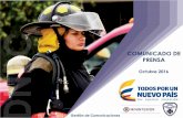 COMUNICADO DE PRENSA - bomberos… · 1796 del pasado 13 julio de 2016, Art. 7º mediante el cual se modifica ... técnico de bomberos emitido mediante certificado. Parágrafo. En