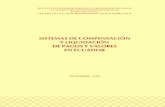 sistemas de Compensación y Liquidación de … Evolución histórica del sistema financiero ecuatoriano.....4 1.3.2 Sistema financiero en la década de los noventa.....5 1.4 MERCADO