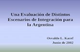 Presentación de PowerPoint - forumfed.org · El comercio exterior de la Argentina entre 1997 y 2001 • El grado de apertura de la economía argentina creció significativamente