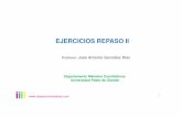 EJERCICIOS REPASO MATEMATICAS FINANCIERAS IIpremium.matematicas-financieras.es/wp-content/uploads/2015/11/... · EJERCICIOS REPASO II 1 Departamento Métodos Cuantitativos Universidad