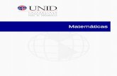 Matemáticas - moodle2.unid.edu.mxmoodle2.unid.edu.mx/dts_cursos_mdl/lic/AE/M/S01/M01_Lectura.pdf · MATEMÁTICAS 2 Introducción al Tema Esta sesión está diseñada para ofrecer