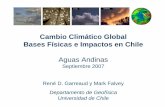 Cambio Climático Global Bases Físicas e Impactos … · Cambio Climático Global Bases Físicas e Impactos en Chile Aguas Andinas ... • Factores internos: tectónica, volcanismo,...