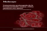 Tratamiento prolongado de la tromboembolia venosa … · Instituto de Investigación sobre Trombosis y Ateroesclerosis de Hamilton ... Esta es una pregunta de gran relevancia; la