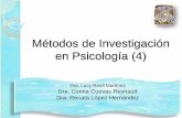 Métodos de Investigación en Psicología (4) · problema, los objetivos y la justificación. De acuerdo a la introducción y resultados del estudio, proponer una nueva investigación,