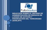 INDUCCIÓN SOBRE EL SISTEMA DE ADMINISTRACIÓN DE RIESGOS DE LAVADO DE ACTIVOS Y ... · 2018-04-16 · FASES DEL LA/FT SON: Lavado de activos LA Financiación del terrorismo FT Capital