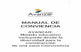 MANUAL DE CONVIENCIA - Institución Educativa Avanzaravanzar.edu.co/wp-content/uploads/2016/10/MANUAL2016-2017.pdf · Que el Consejo Directivo según Acta No. 02 del 20 de octubre