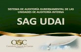 SISTEMA DE AUDITORÍA GUBERNAMENTAL DE LAS UNIDADES DE ...sitios.usac.edu.gt/wp_auditoria/wp-content/uploads/2014/10/SAG... · Sistema para Unidades de Auditoria Interna SAG-UDAI