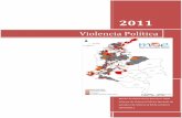 Violencia Política - MOE - Misión de Observación ... VIOLENCI… · A continuación se analizarán los municipios en donde ocurrieron los hechos de violencia política en el periodo