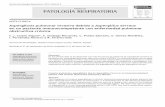 REVISTA DE PATOLOGÍA RESPIRATORIA2).pdf · REVISTA DE PATOLOGÍA RESPIRATORIA. Revista de Patología Respiratoria. 2011;14(1):23-5 NOTA CLÍNICA Aspergilosis pulmonar invasiva debido