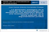 José Carlos Chávez-Fernández Postigo · derecho de Luis Recaséns Siches: una revalorización a la luz de la teoría estándar de la argumentación jurídica Director/es ... Tesis