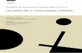 LAS ARTES DE LA VANGUARDIA LITERARIA - .tes nomenclaturas –cine experimental, cine artístico,