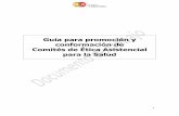 Guía para promoción y conformación de Comités de …a-CEAS-MS… · El Ministerio de Salud Pública, a través de la Coordinación General de Desarrollo Estratégico, ... creado