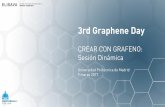 1st Graphene Day - MATERPLATmaterplat.org/wp-content/uploads/3rdGrapheneDay... · • La sesión estuvo centrada en generar mapas sectoriales del grafeno en los que se viesen reflejadas