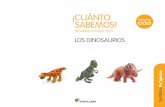 ¡CUÁNTO - back. · PDF fileProyecto Los dinosaurios El trabajo por proyectos..... 5 Nuestro proyecto de ciclo Los dinosaurios..... 6 - Programación ... familias y a que expliquen,