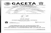GACETA - ordenjuridico.gob.mx de Mexico... · suma lineamientos de operacion del -meso en atencion primaria a la salud (taps) y cuidadoras de la salud ... vi diagnÓstico de salud