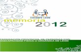 Memoria de actividades COCEMFE LEON 2011 · ... conocedores de las necesidades específicas de las personas con ... Asociación Leonesa de Afectados de Fibromialgia ... Provincia